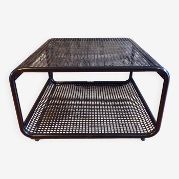 Talin Vincenza coffee table in perforated sheet metal 1970