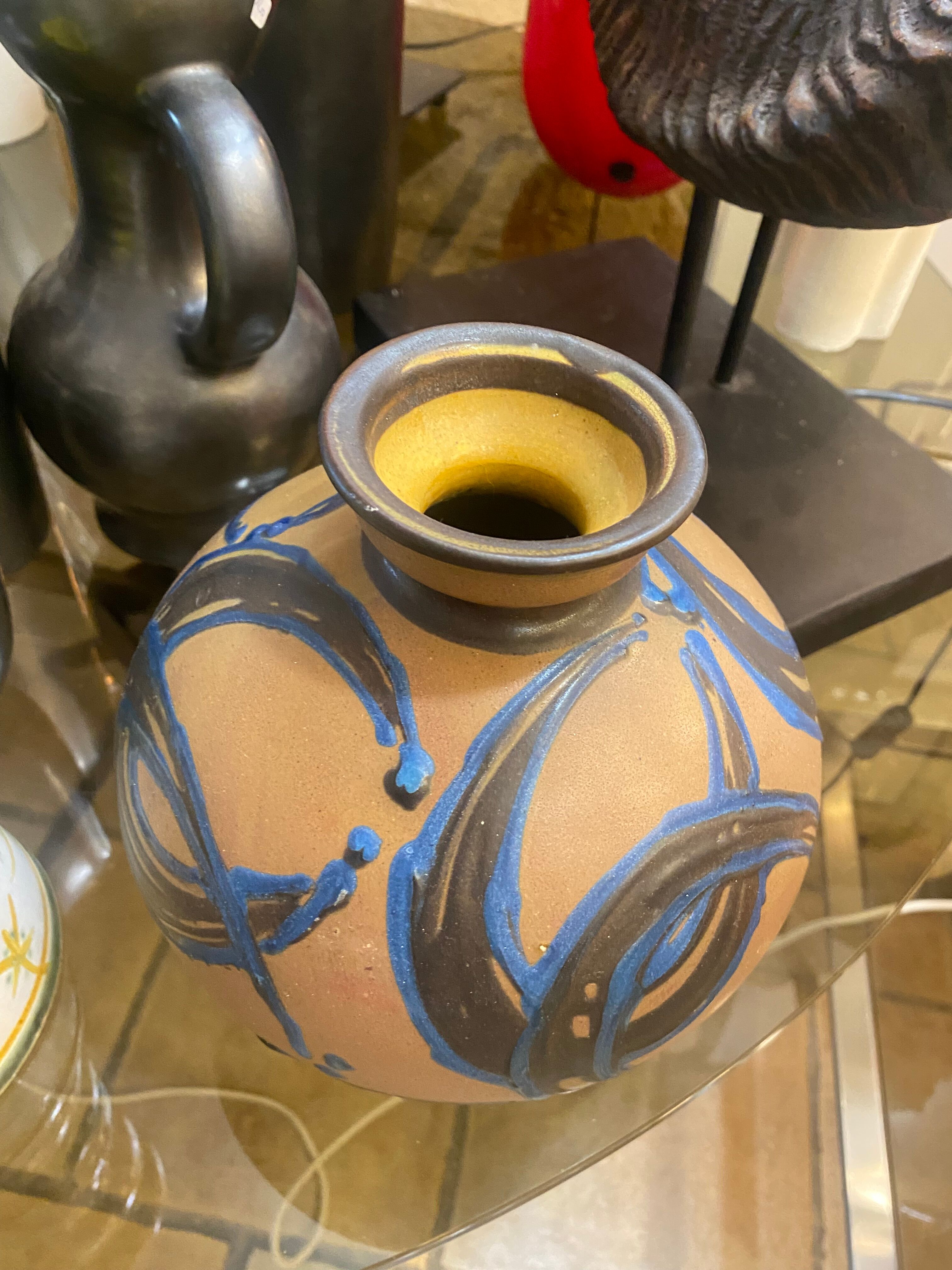 Ceramic vase herman kahler denmark 1900