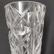 Vase en cristal décor de pastilles 25,5 cm