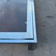 1970s smoked glass chrome coffee table