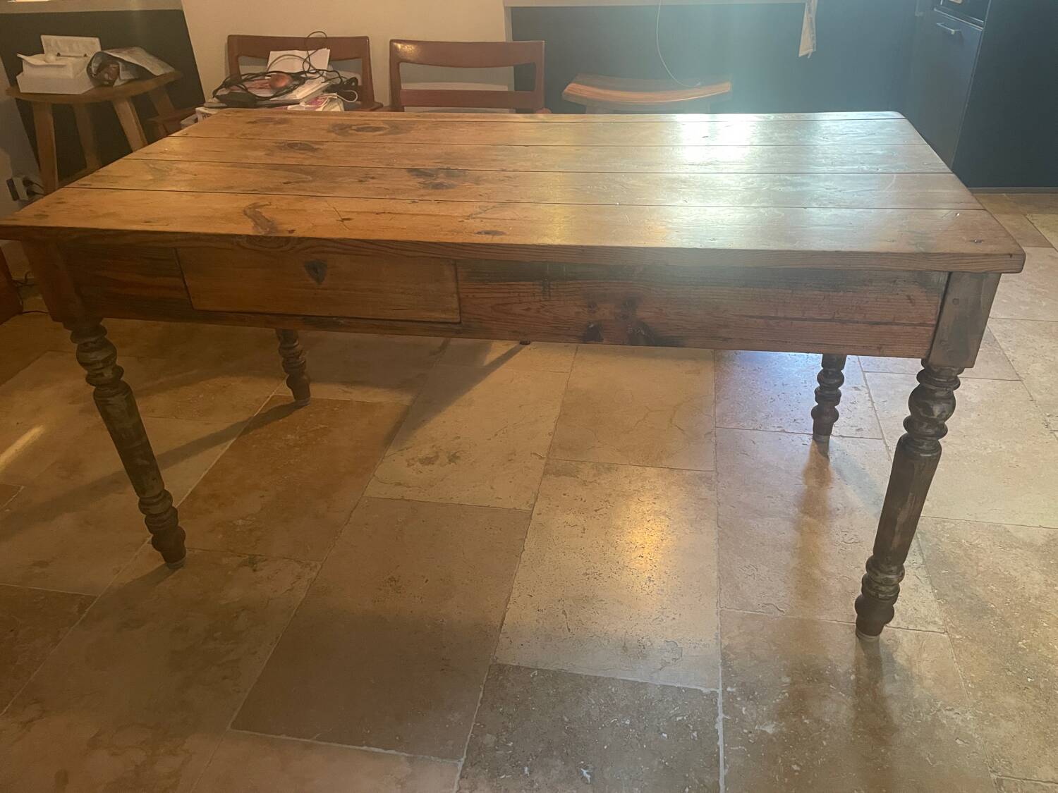 Early 20th century farmhouse table