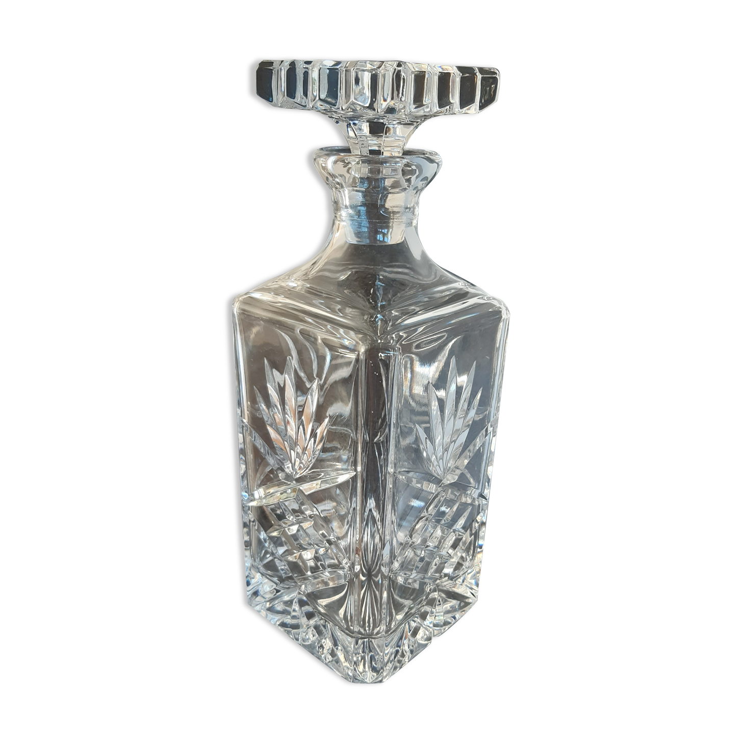 Crystal whisky decanter 60s-70s