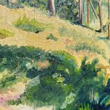 Landscape oil painting