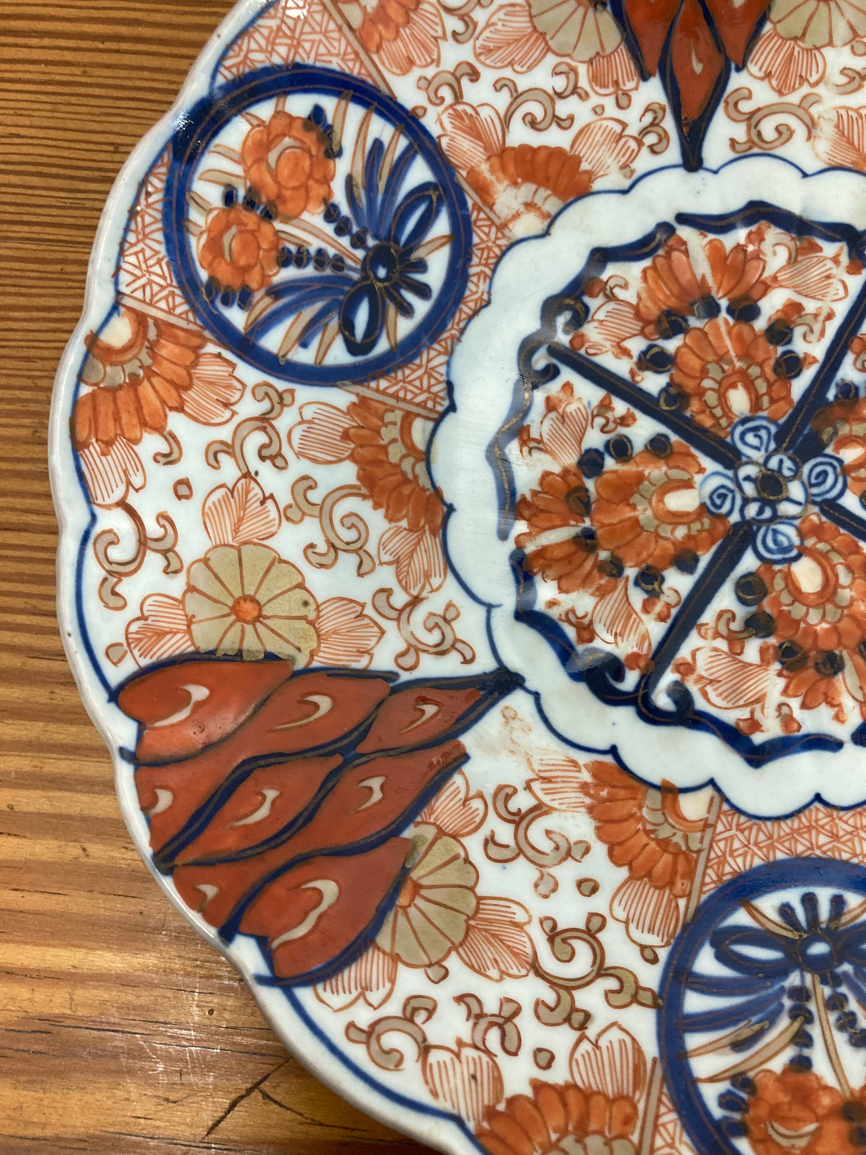 Plate Imari Japan Ancient