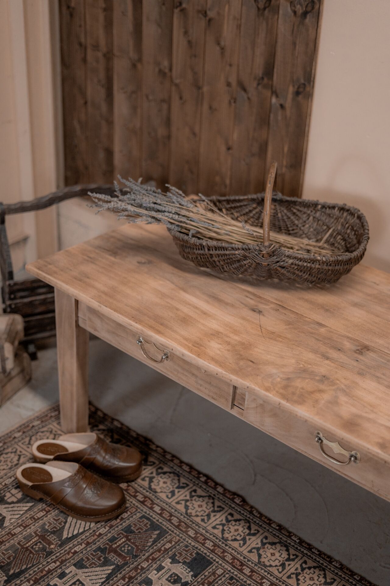 Beech coffee table