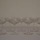 Suite de 8 Coupes à Champagnes en Cristal