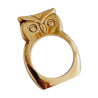 Loupe hibou laiton