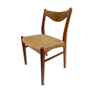 Chaise en teck du milieu - iversen