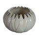 Charolles art-deco cracked ceramic picnic vase