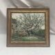 Painting signed Oil on canvas dimension: height -50 cm- width -56 cm-
