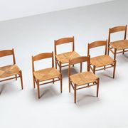 Hans Wegner model CH36 dining chairs in oak Carl Hansen & Son Denmark 1970