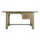 Weathered solid wood desk
