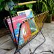 Porte revues scoubidou 60s/70s