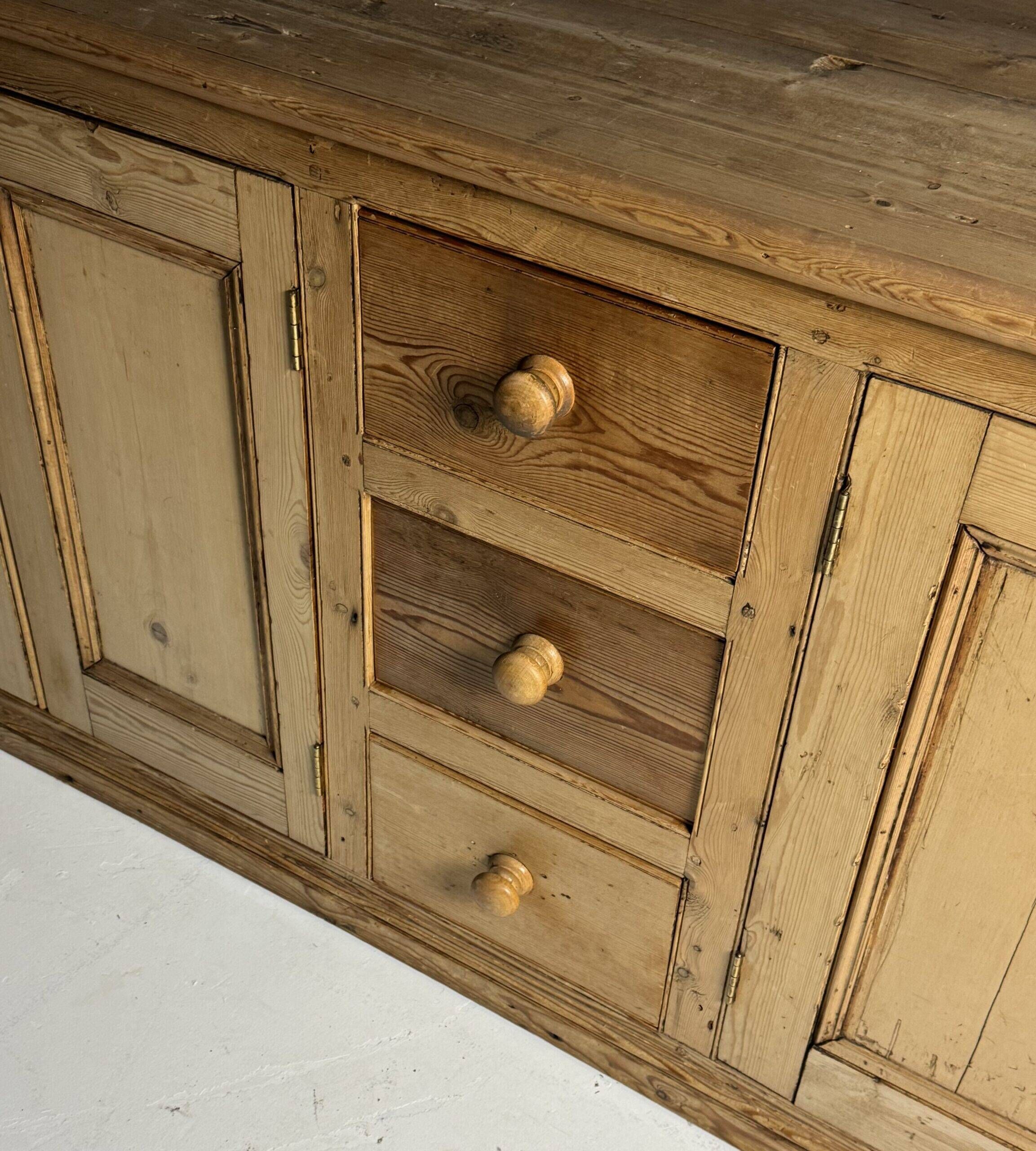English pine sideboard 19th century