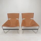 Set of 2 Model F444 Lounge Chairs by Pierre Paulin for Artifort, 1960's