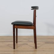 Rosewood Dining Chairs by Helge Sibast & Børge Rammerskov, Denmark, 1960s, Set of 4