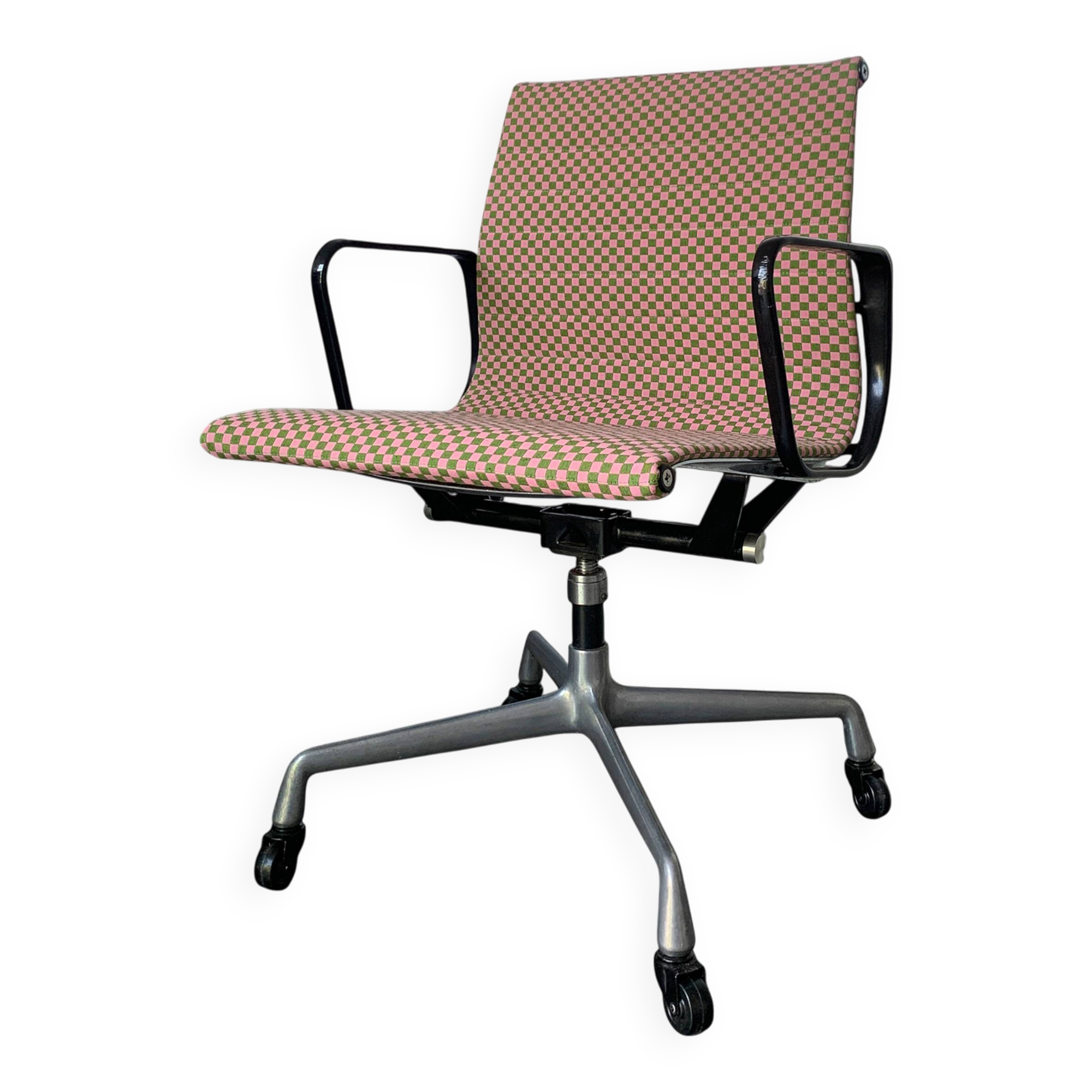 Eames EA117 Herman Miller office chair 1960 Alexander Girard fabric