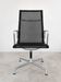 Charles Eames High-Back Aluminium Group Swivel Chair by ICF, Italy – Black