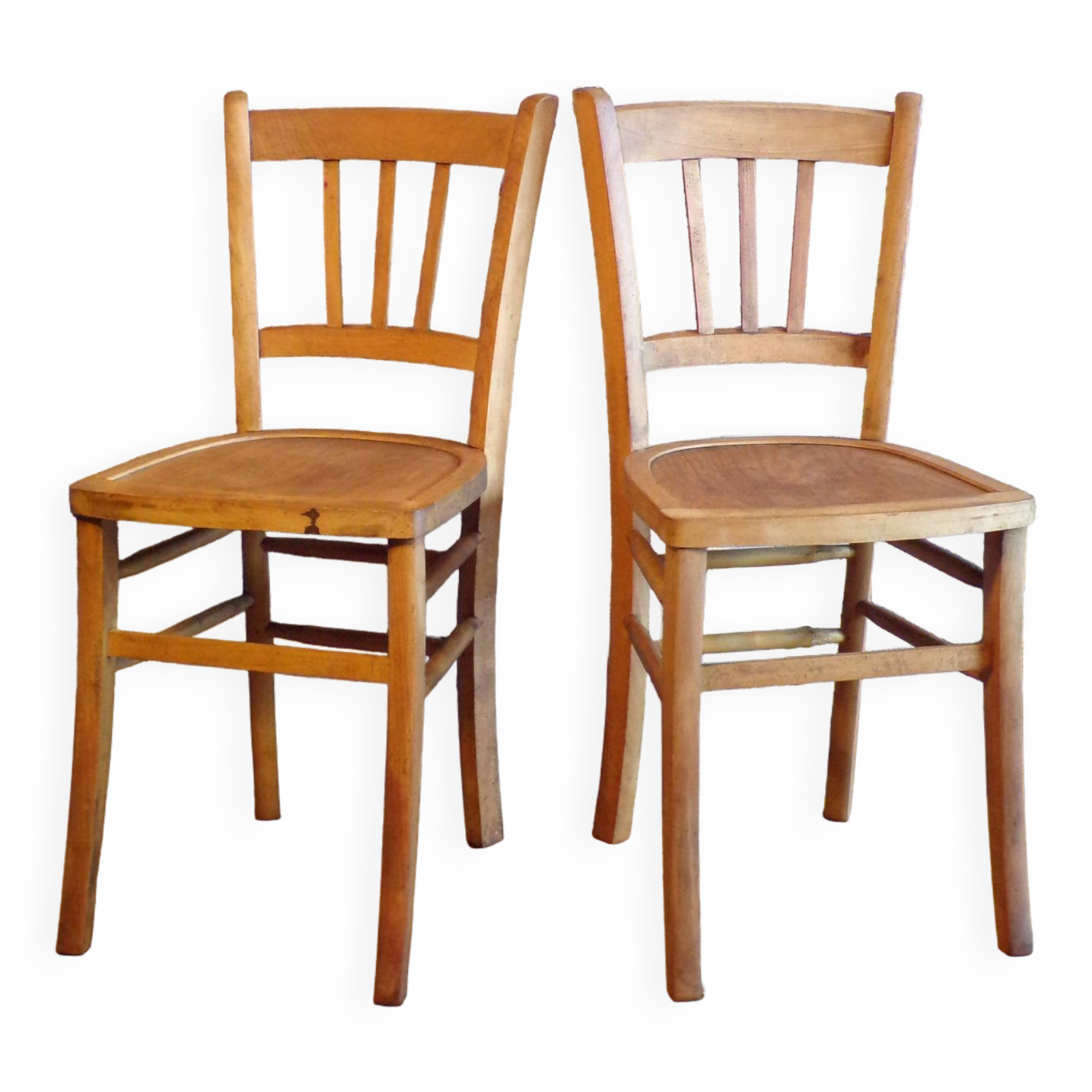 Pair of Luterma bistro chairs 1950