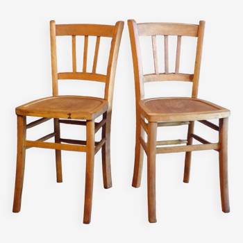 Paire de chaises de bistrot Luterma 1950