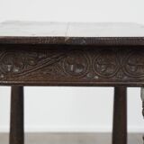 Antique English side table/hall table from the early 18th century