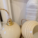 Beige opaline walker