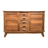 Buffet René Gabriel pieds compas 1945/50