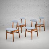 Chaise de salle à manger vintage par Hałas, restaurée