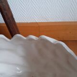 Pair of ceramic swan pot covers 1970