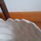Pair of ceramic swan pot covers 1970