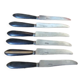 6 couteaux anciens