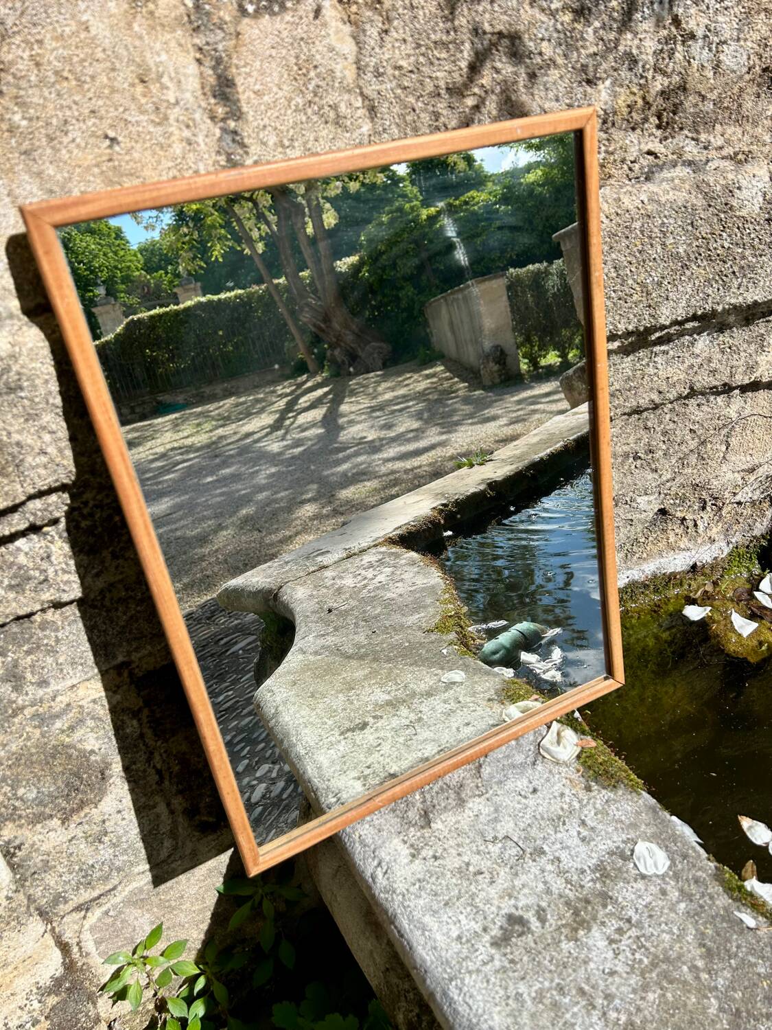 Miroir en bois vintage 80/90’s