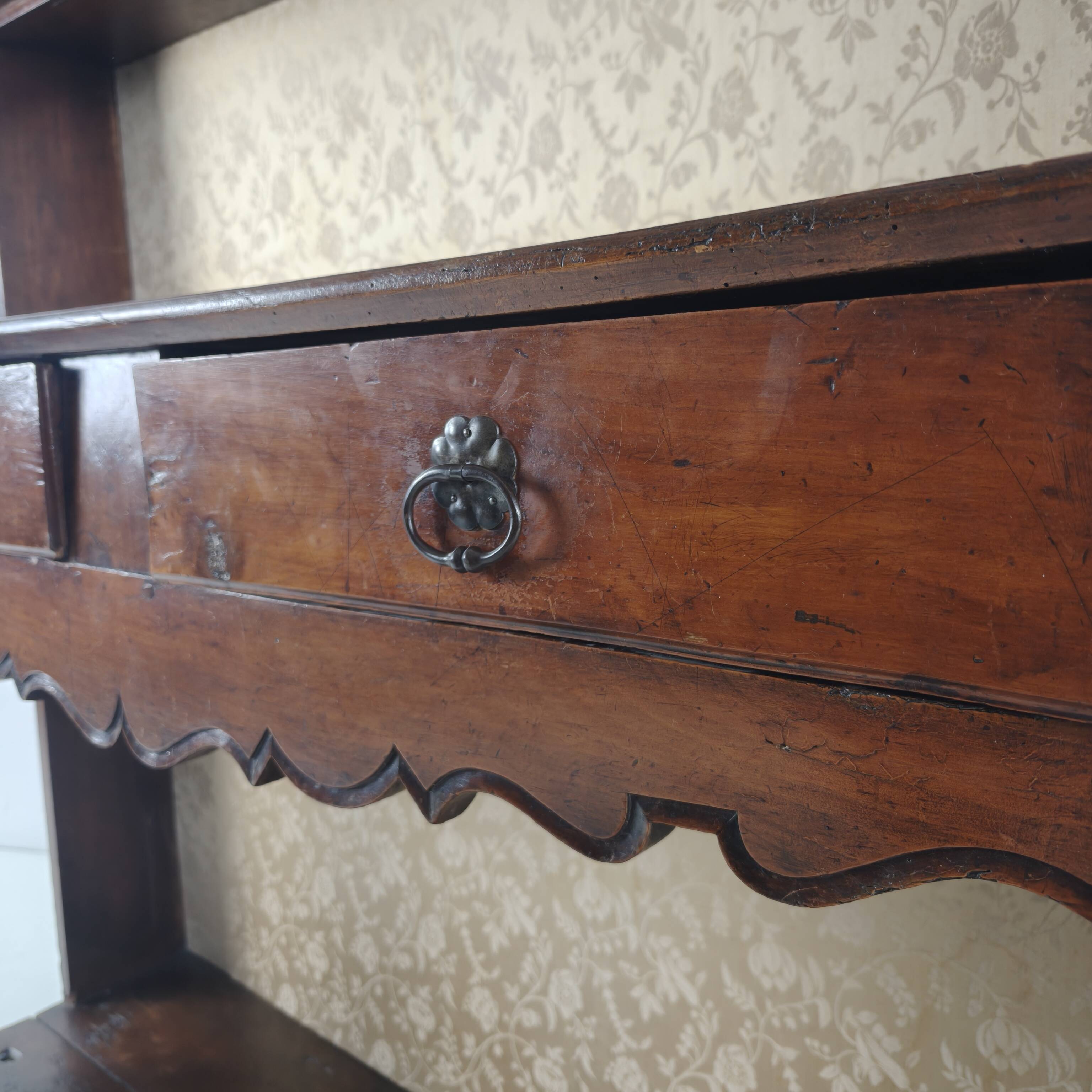 English Georgian Dresser – Solid Oak, circa 1800