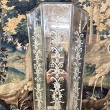 Pair of 70s Venetian Mirrored Columns or Bases, 20th Century.
