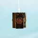 Vintage Danish Design Vitrika Suspension, brass & glass