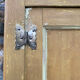 Parisian wardrobe in patinated wood