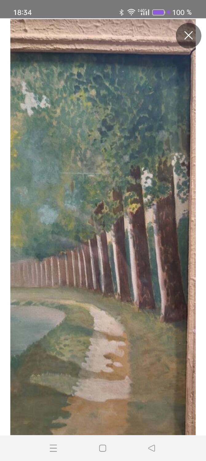 oil painting table