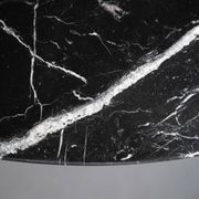 Original knoll tulip dining table 244x137 nero marquina like new!! saarinen