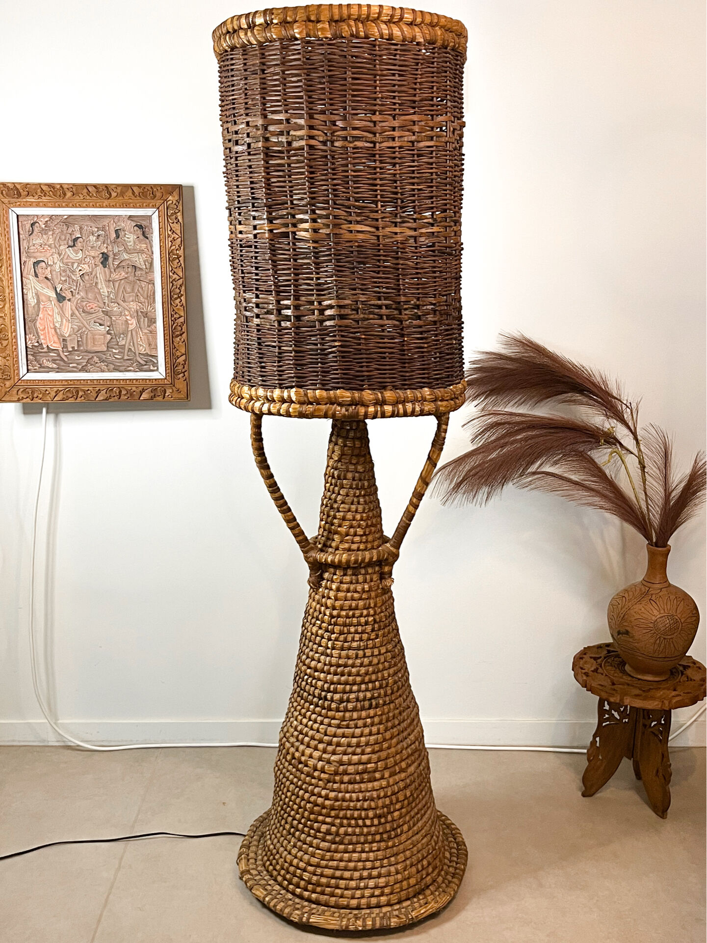 Standard lamp, unique piece (1960s-70s)