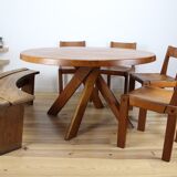 Table T21 in 128cm by Pierre Chapo, 4 feet