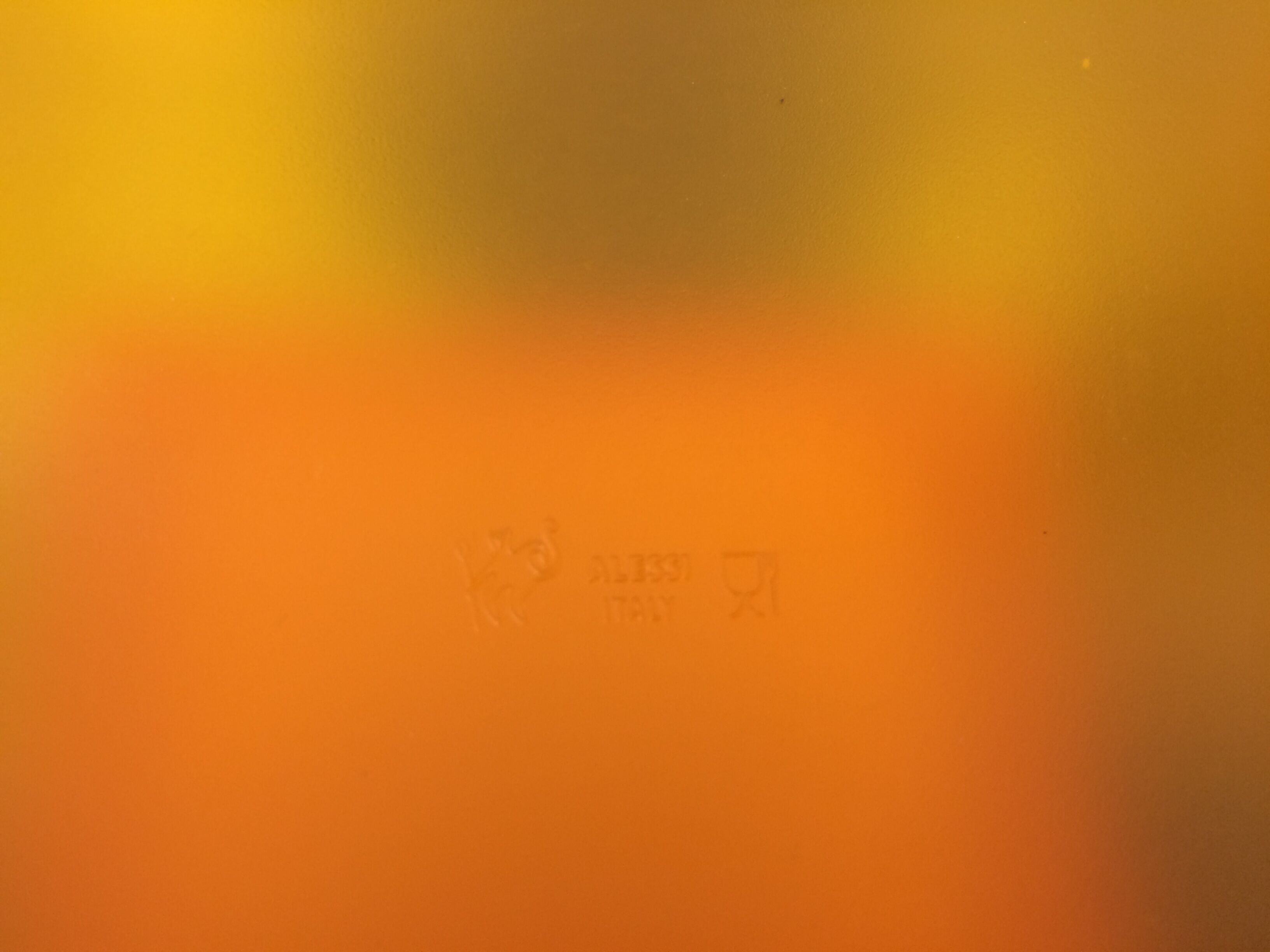 Alessi Mary Biscuit Orange Cookie Box