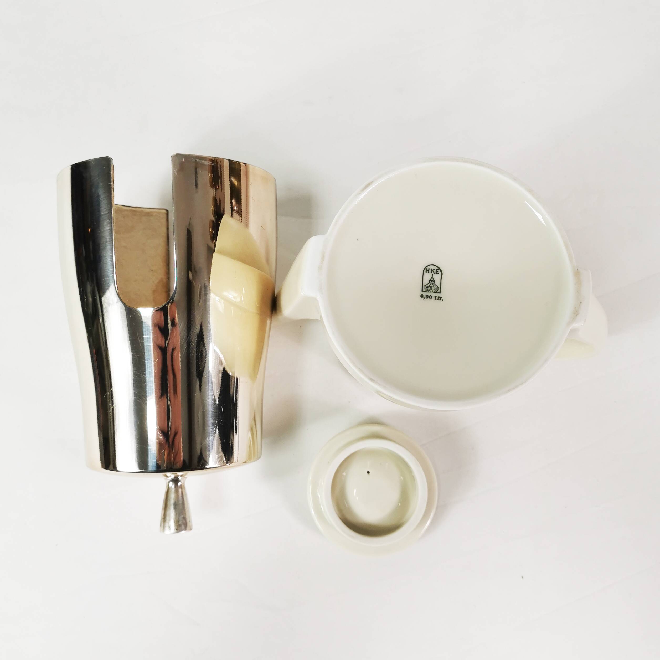 Art Deco jug with warmer, HKE, Germany, 1950s