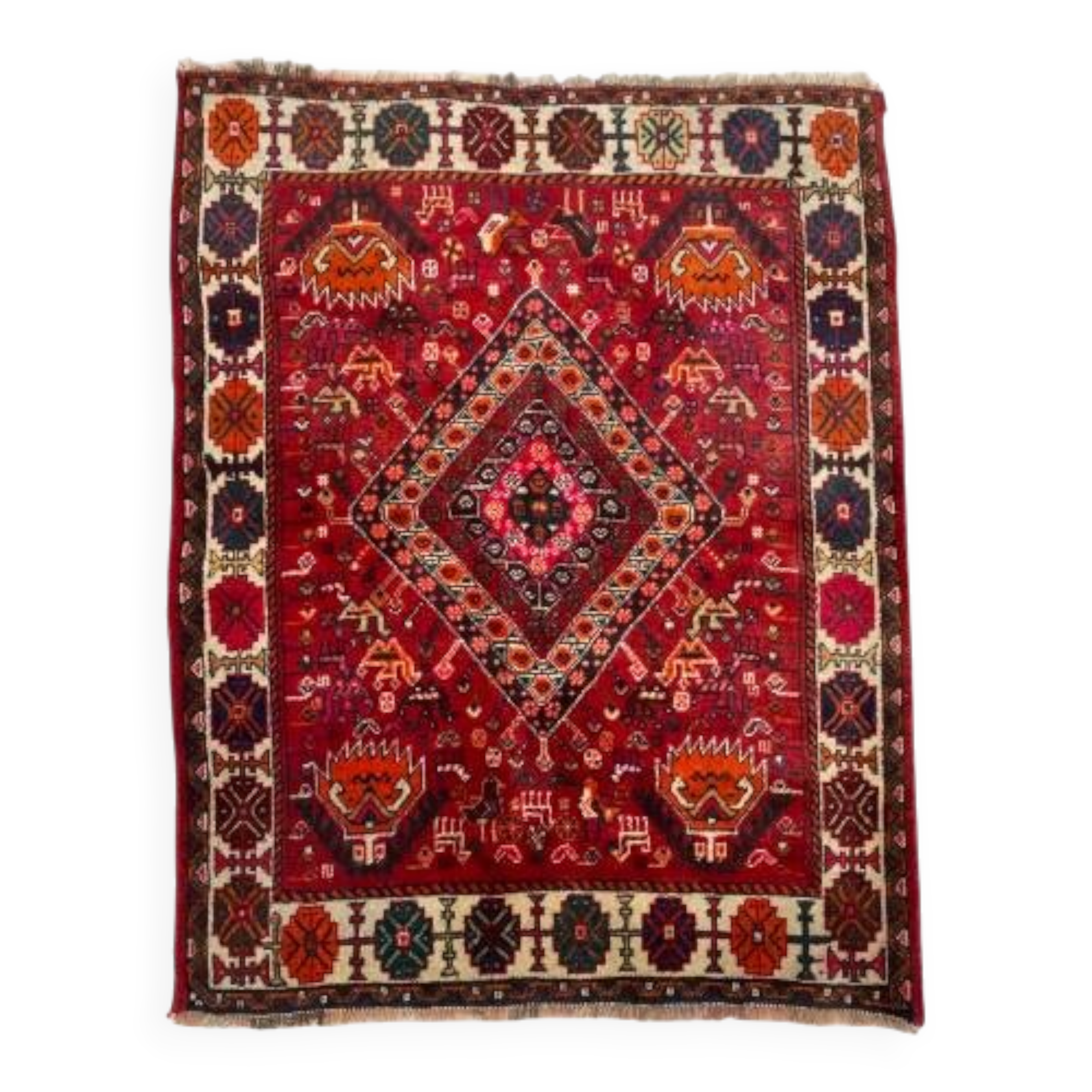 Tribal Persian rug 120x155 cm