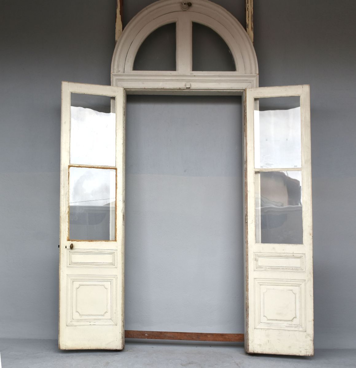 Ancient 19th-century flying doors