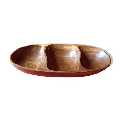 Plat en bois vintage