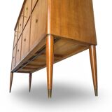 Mid-century modern Italian rosewood sideboard