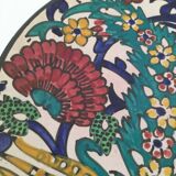 decorated ceramic plate