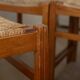 Chaises de salle à manger vintage italiennes rustiques modernes par Snaidero, années 1970, ensemble de 5