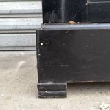 Lacquered oak bookcase 1860