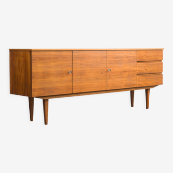 60s walnut sideboard, restored, 200cm